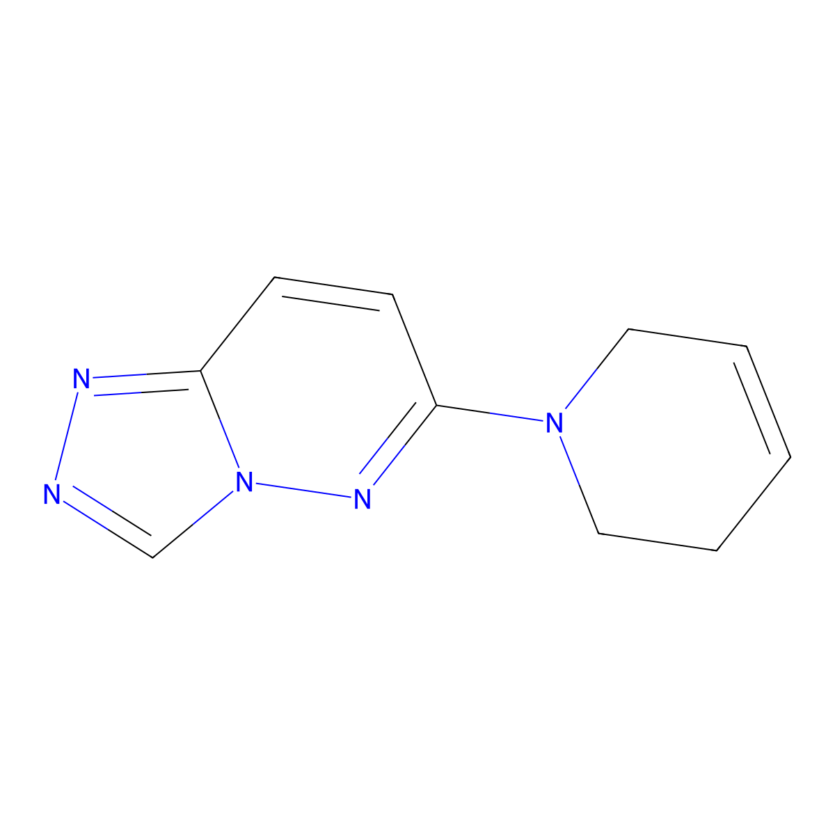 1-{[1,2,4]Triazolo[4,3-b]pyridazin-6-yl}-1,2,3,6-tetrahydropyridine molecular structure, CAS 2320220-57-1