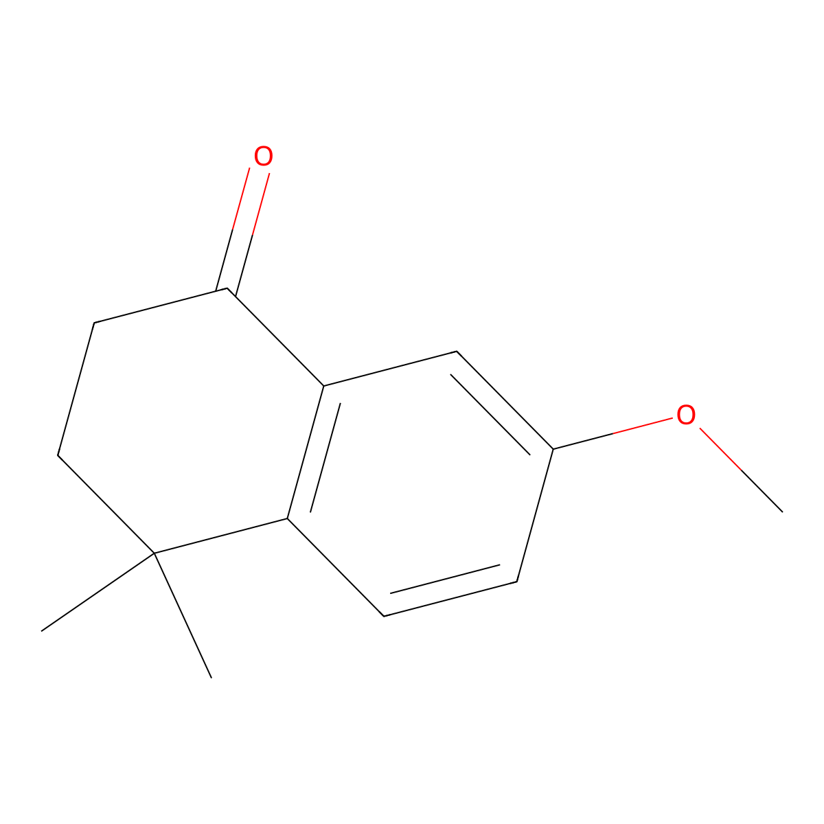 7-Methoxy-4,4-dimethyl-3,4-dihydronaphthalen-1(2H)-one molecular structure, CAS 23203-49-8