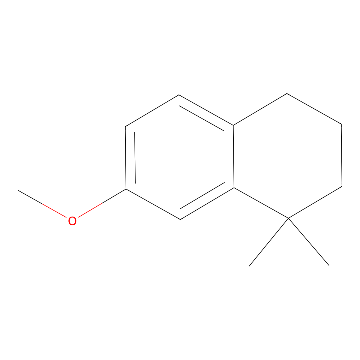 7-Methoxy-1,1-dimethyl-1,2,3,4-tetrahydronaphthalene molecular structure, CAS 23203-50-1