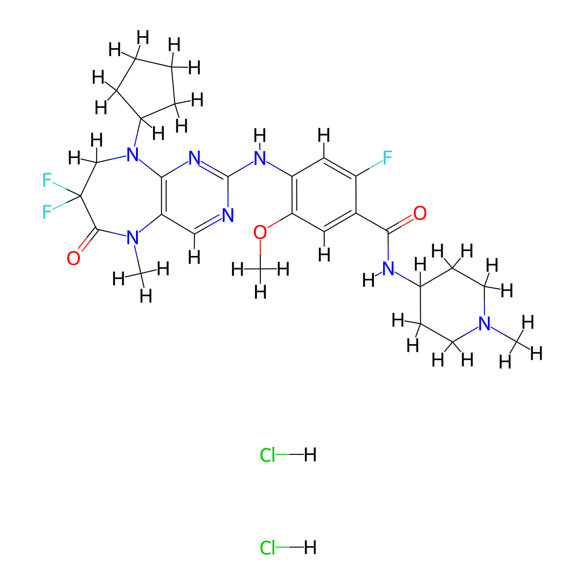 TAK-960 (dihydrochloride) molecular structure, CAS 2320307-83-1