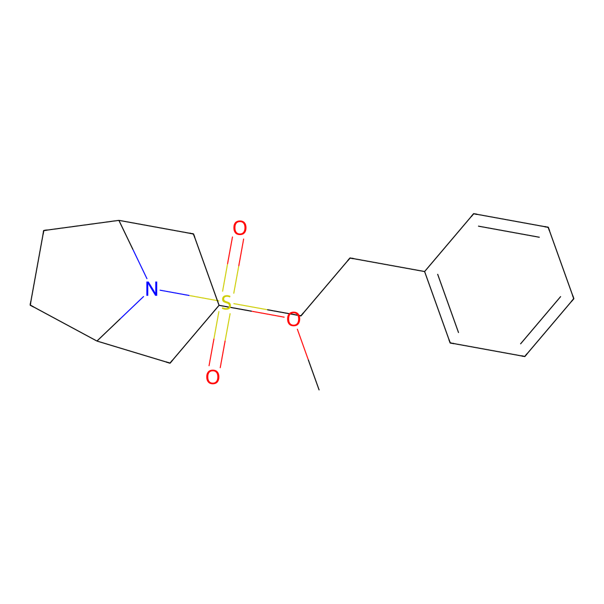 (1R,5S)-3-methoxy-8-(phenethylsulfonyl)-8-azabicyclo[3.2.1]octane molecular structure, CAS 2320665-56-1