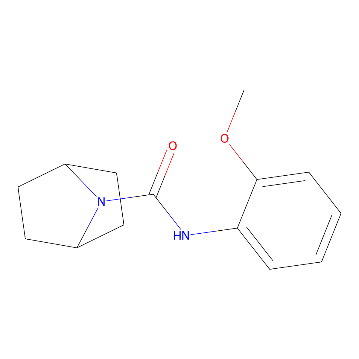 N-(2-methoxyphenyl)-7-azabicyclo[2.2.1]heptane-7-carboxamide molecular structure, CAS 2320884-84-0