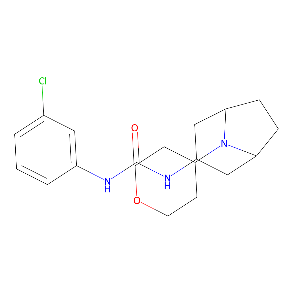 1-(3-Chlorophenyl)-3-[8-(oxan-4-yl)-8-azabicyclo[3.2.1]octan-3-yl]urea molecular structure, CAS 2320885-05-8