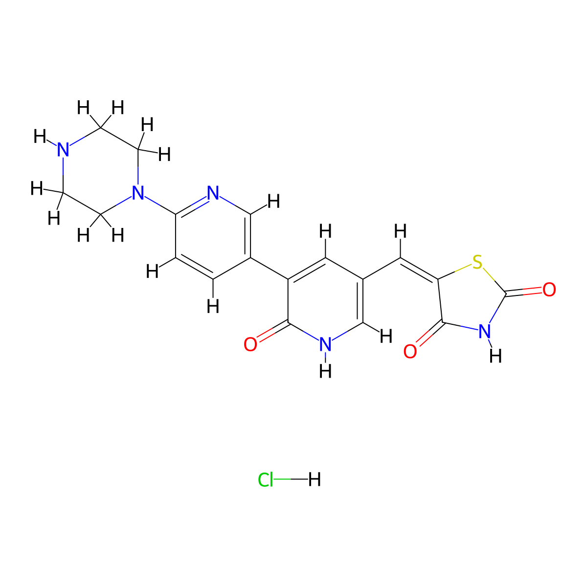 Protein kinase inhibitors 1 hydrochloride molecular structure, CAS 2321337-71-5
