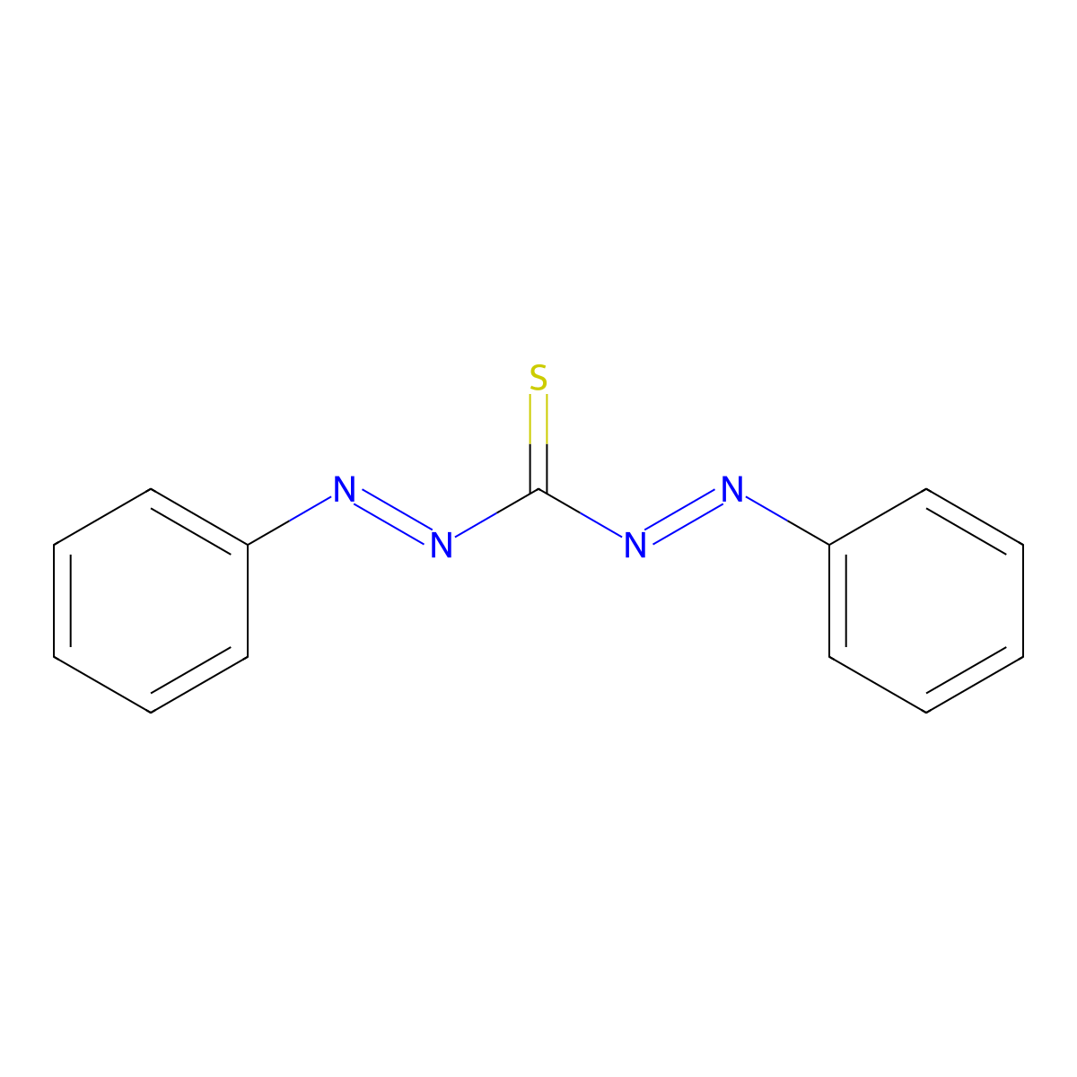 1,3-Bis(phenylimino)thiourea molecular structure, CAS 23216-42-4