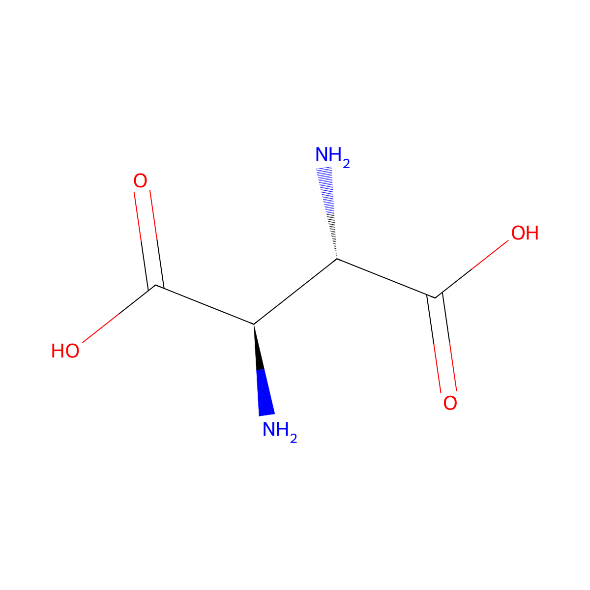 erythro-3-Aminoaspartic acid molecular structure, CAS 23220-52-2