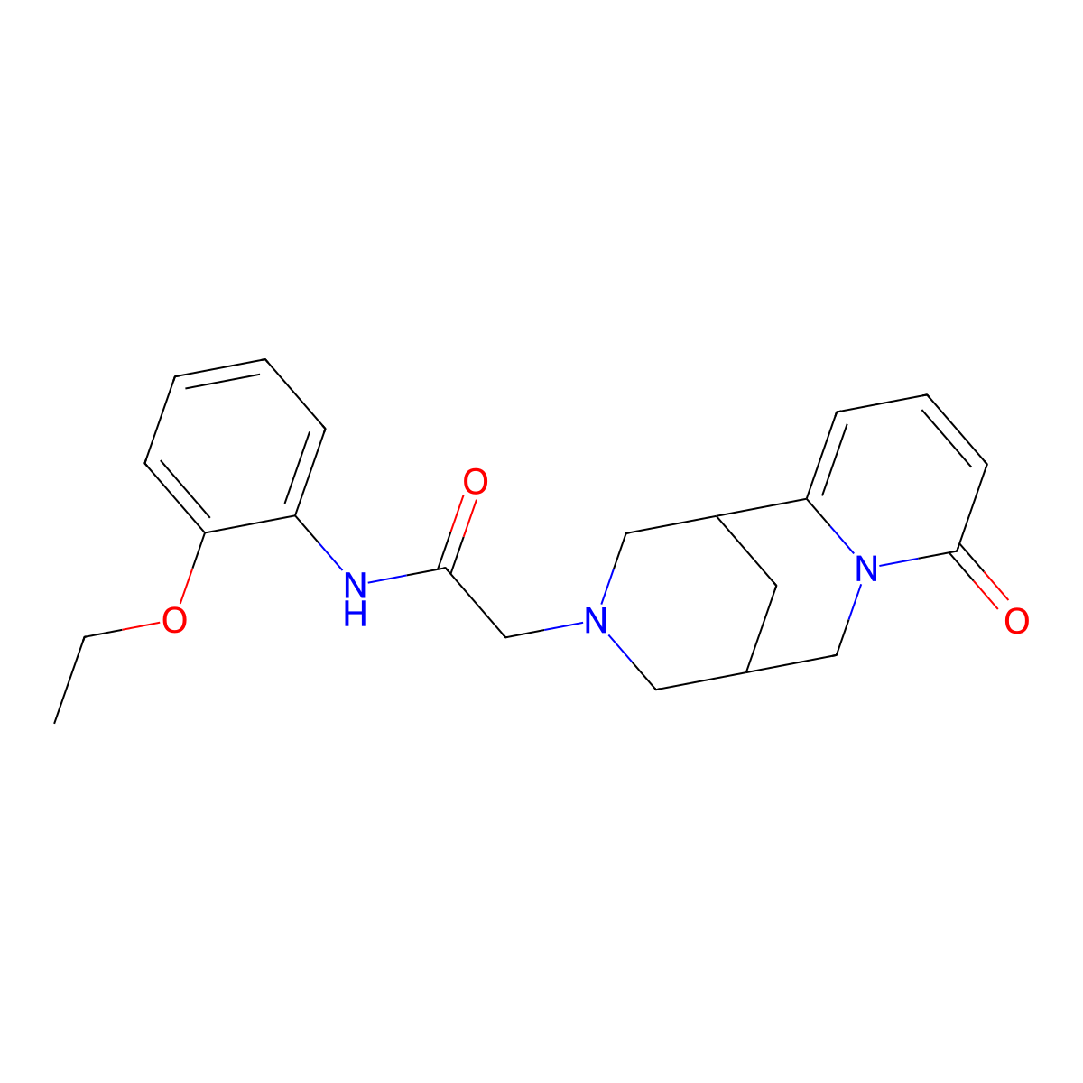 N-(2-ethoxyphenyl)-2-{6-oxo-7,11-diazatricyclo[7.3.1.0^{2,7}]trideca-2,4-dien-11-yl}acetamide molecular structure, CAS 2322046-02-4