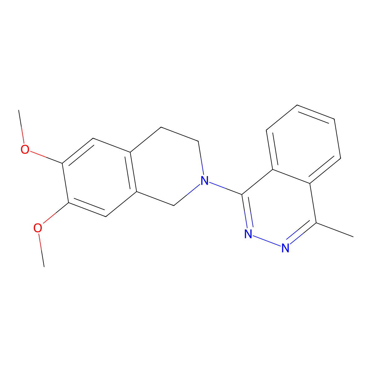 1-(6,7-Dimethoxy-1,2,3,4-tetrahydroisoquinolin-2-yl)-4-methylphthalazine molecular structure, CAS 2322204-40-8