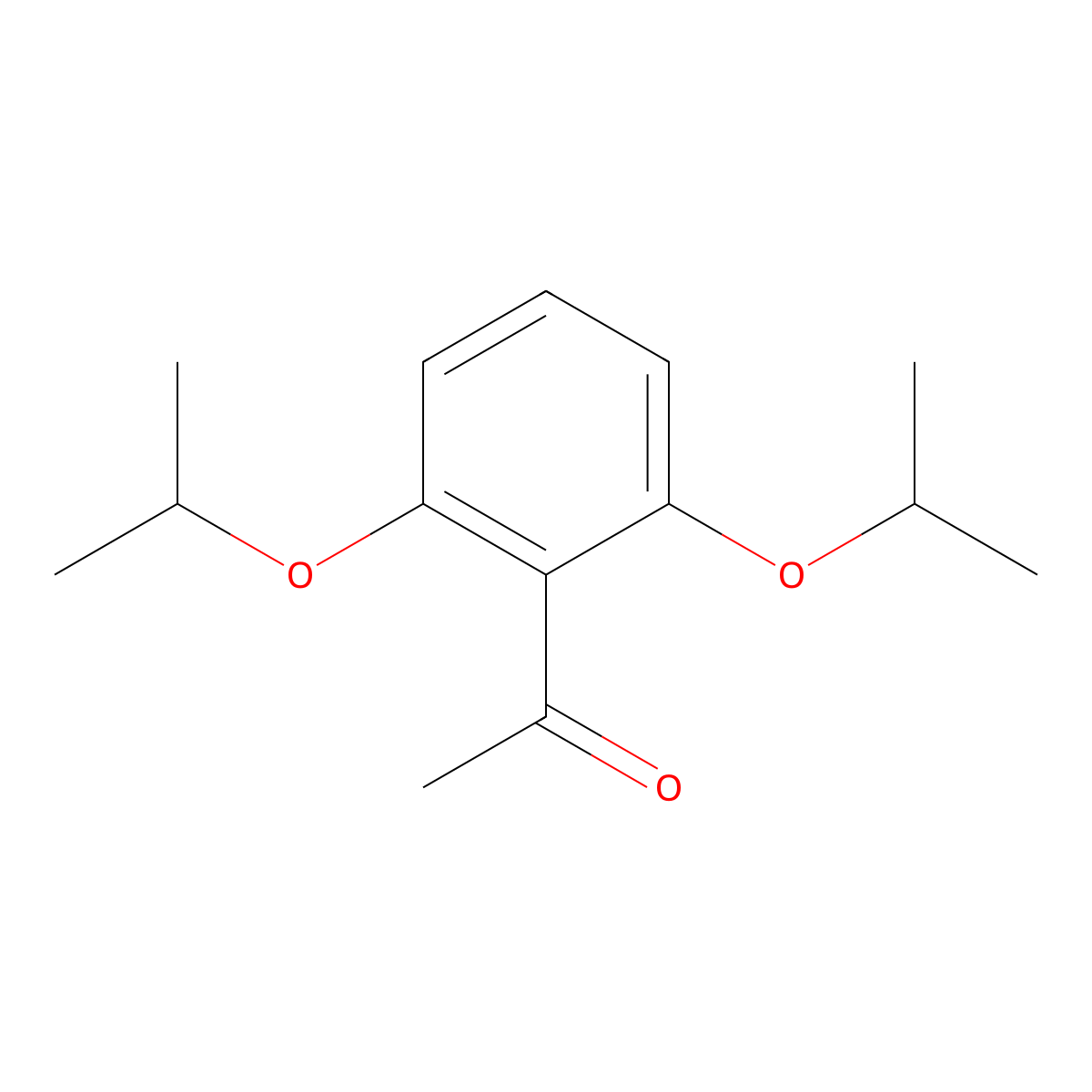 1-(2,6-Diisopropoxyphenyl)ethan-1-one molecular structure, CAS 2322510-41-6