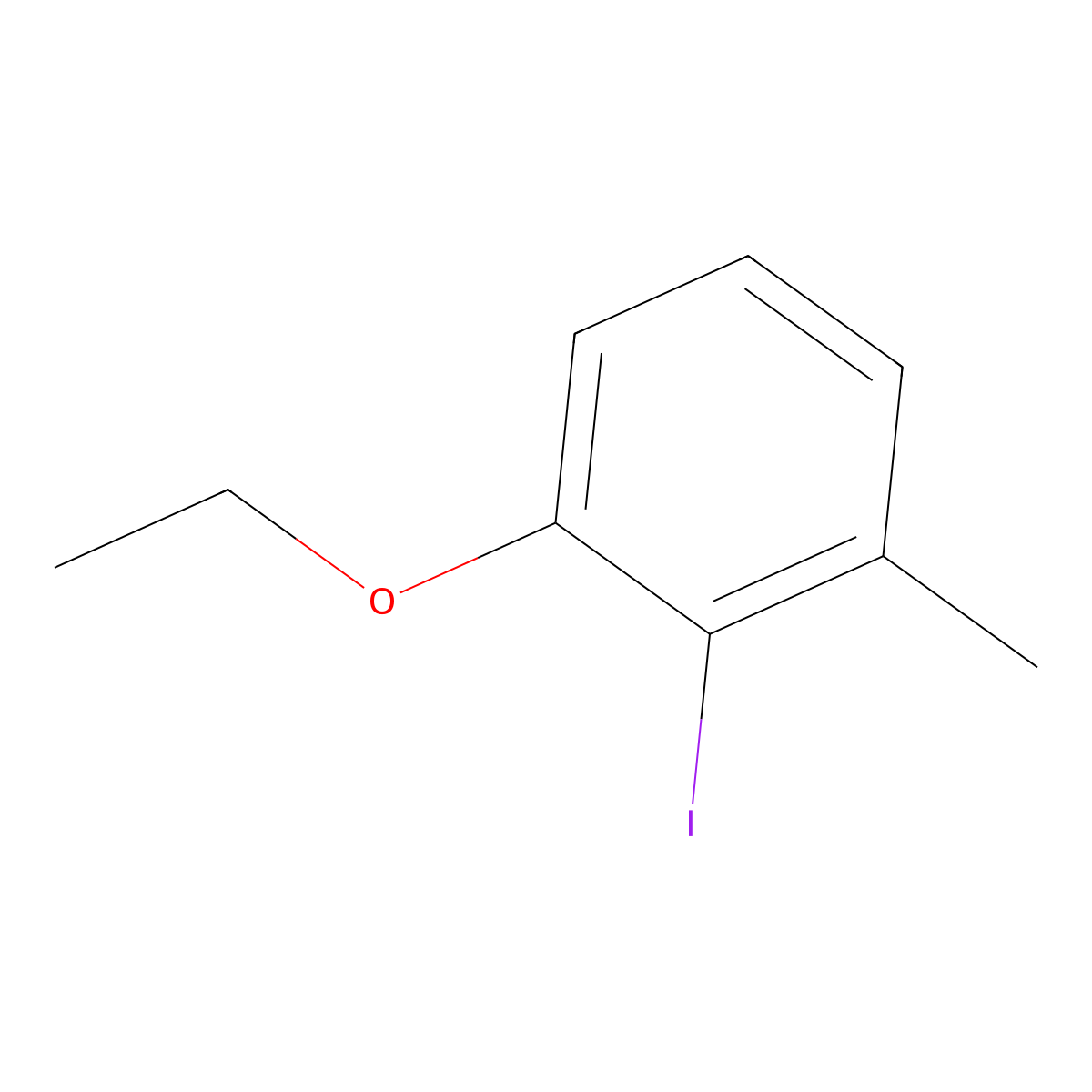 1-Ethoxy-2-iodo-3-methylbenzene molecular structure, CAS 2322524-74-1