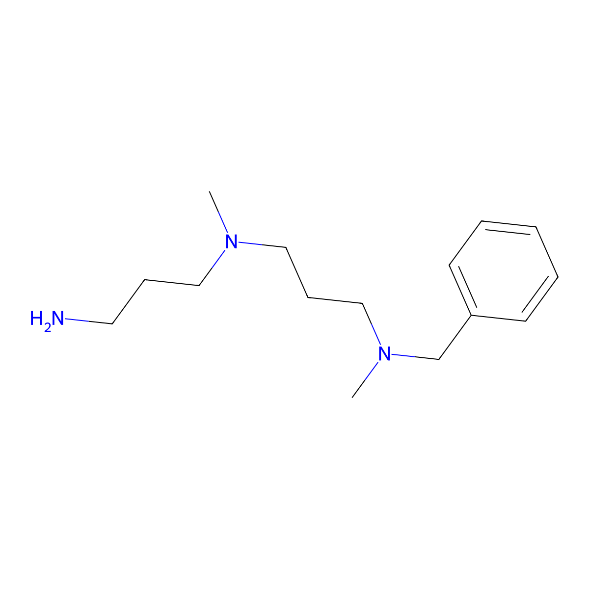 {3-[(3-Aminopropyl)(methyl)amino]propyl}(benzyl)methylamine molecular structure, CAS 2322703-12-6