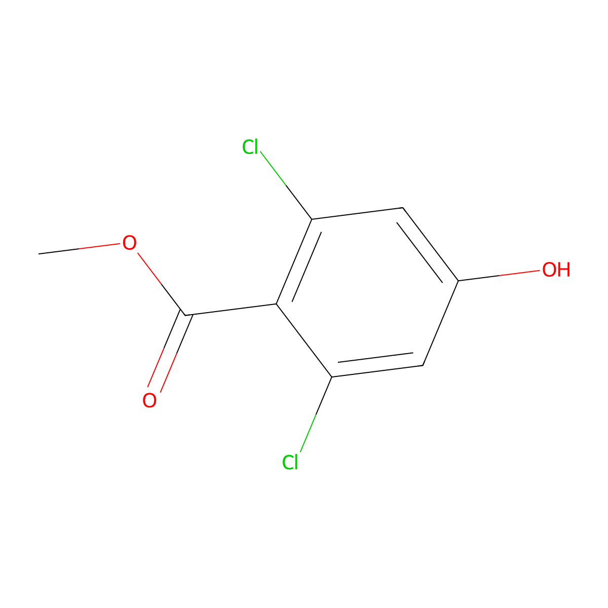 Methyl 2,6-dichloro-4-hydroxybenzoate molecular structure, CAS 232275-54-6