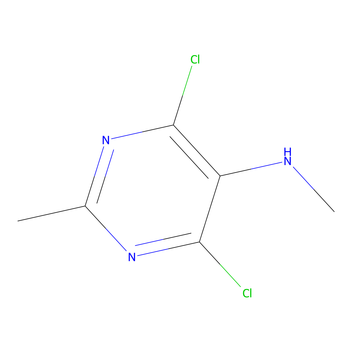 4,6-Dichloro-N,2-dimethylpyrimidin-5-amine molecular structure, CAS 2322835-00-5