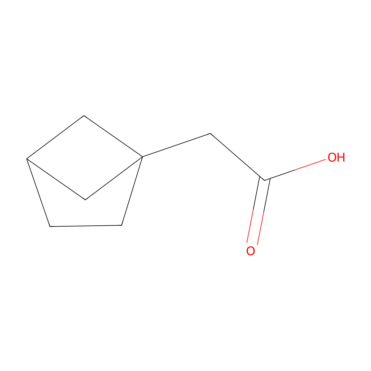 2-{Bicyclo[2.1.1]hexan-1-yl}acetic acid molecular structure, CAS 2322858-28-4