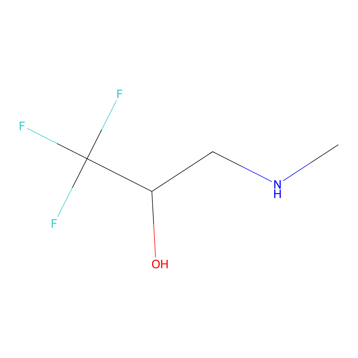 (2S)-1,1,1-trifluoro-3-(methylamino)propan-2-ol molecular structure, CAS 2322890-12-8
