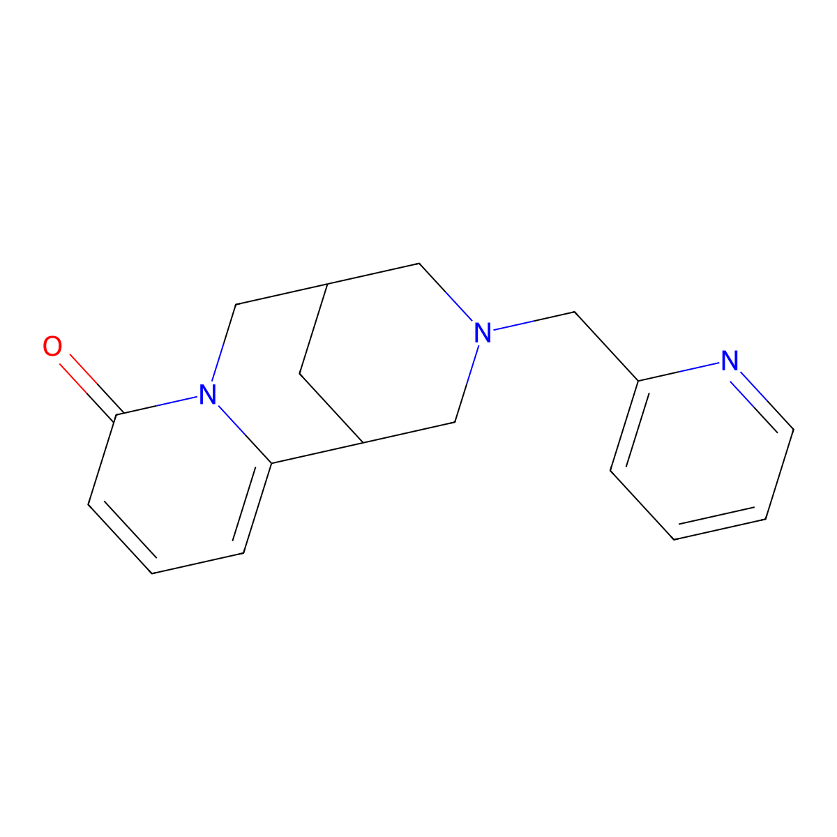 11-[(Pyridin-2-yl)methyl]-7,11-diazatricyclo[7.3.1.0^{2,7}]trideca-2,4-dien-6-one molecular structure, CAS 2325361-29-1