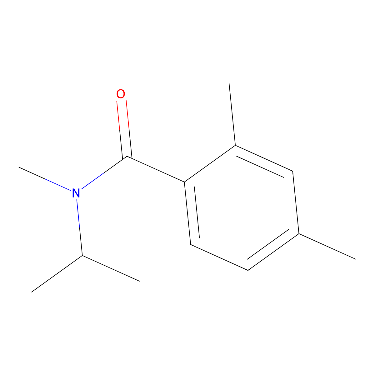 N,2,4-Trimethyl-N-(1-methylethyl)benzamide molecular structure, CAS 2325370-14-5