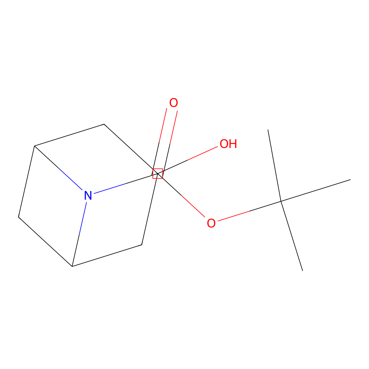 Tert-butyl 3-hydroxy-6-azabicyclo[3.1.1]heptane-6-carboxylate molecular structure, CAS 2325666-44-0