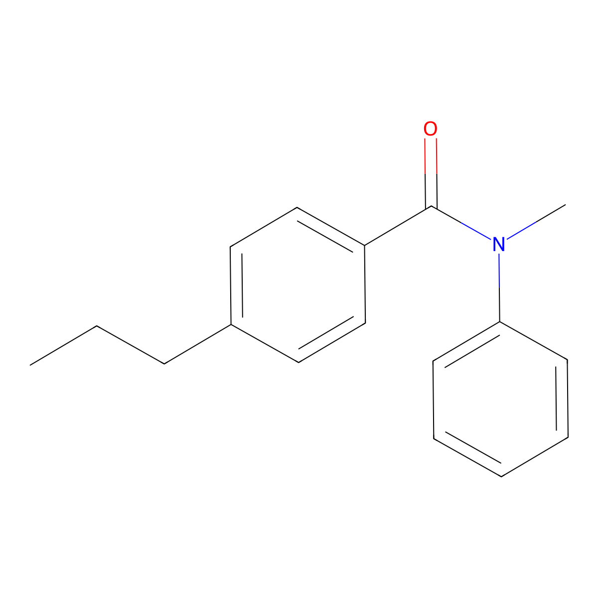 N-Methyl-N-phenyl-4-propylbenzamide molecular structure, CAS 2325843-08-9