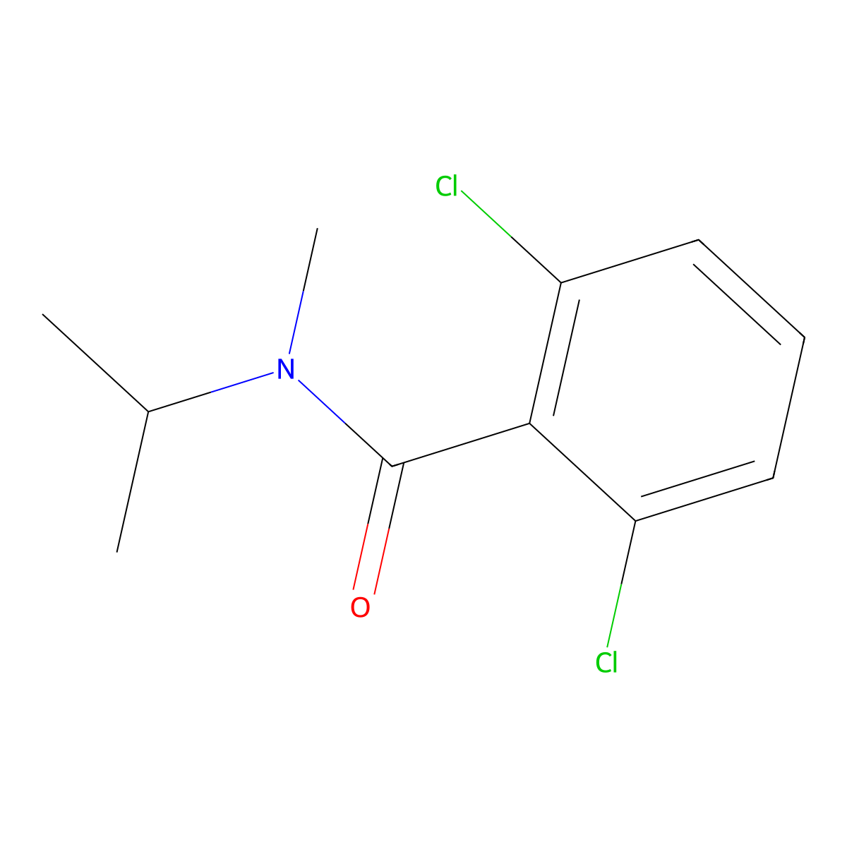 2,6-Dichloro-N-methyl-N-(1-methylethyl)benzamide molecular structure, CAS 2325885-96-7