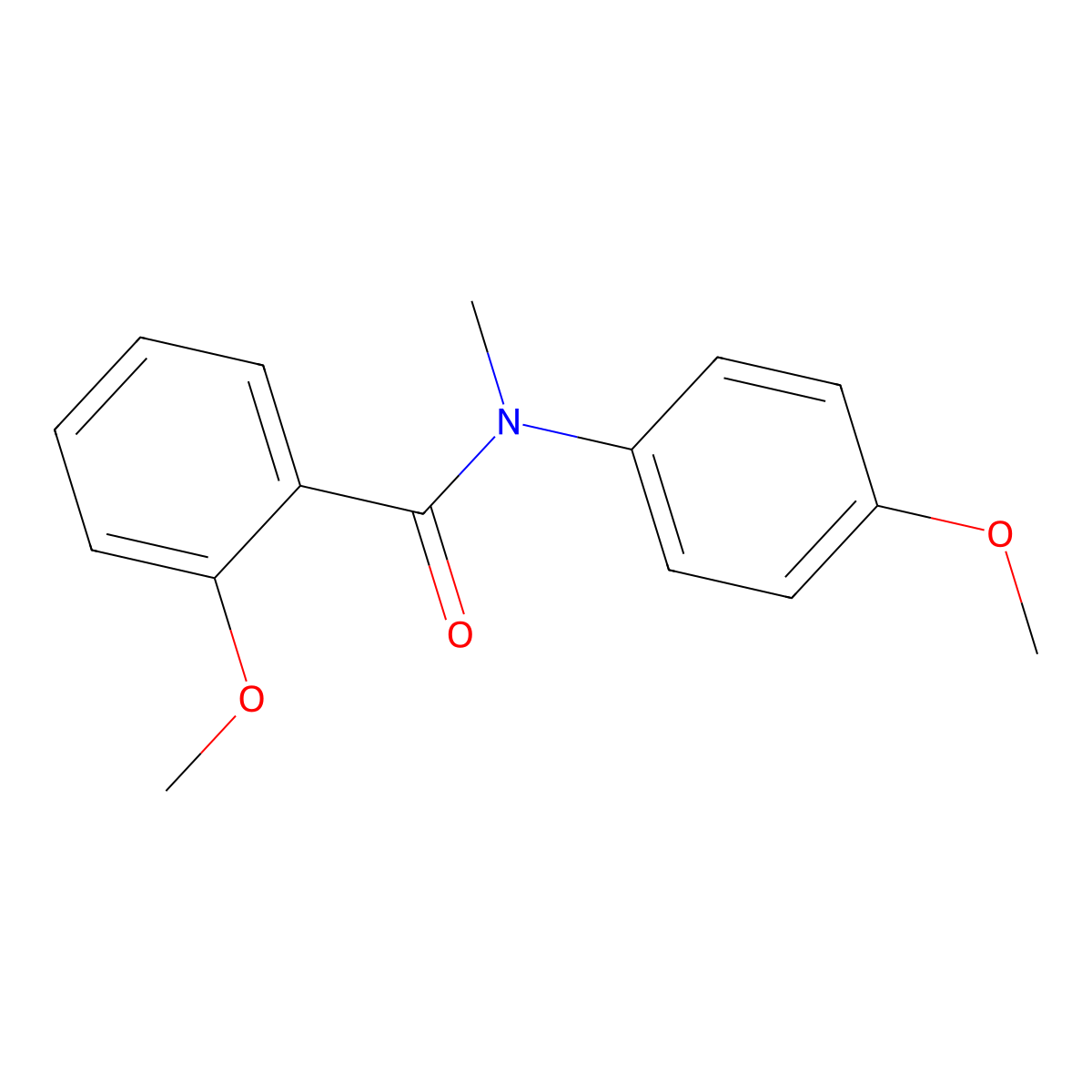 2-Methoxy-N-(4-methoxyphenyl)-N-methylbenzamide molecular structure, CAS 2325953-10-2