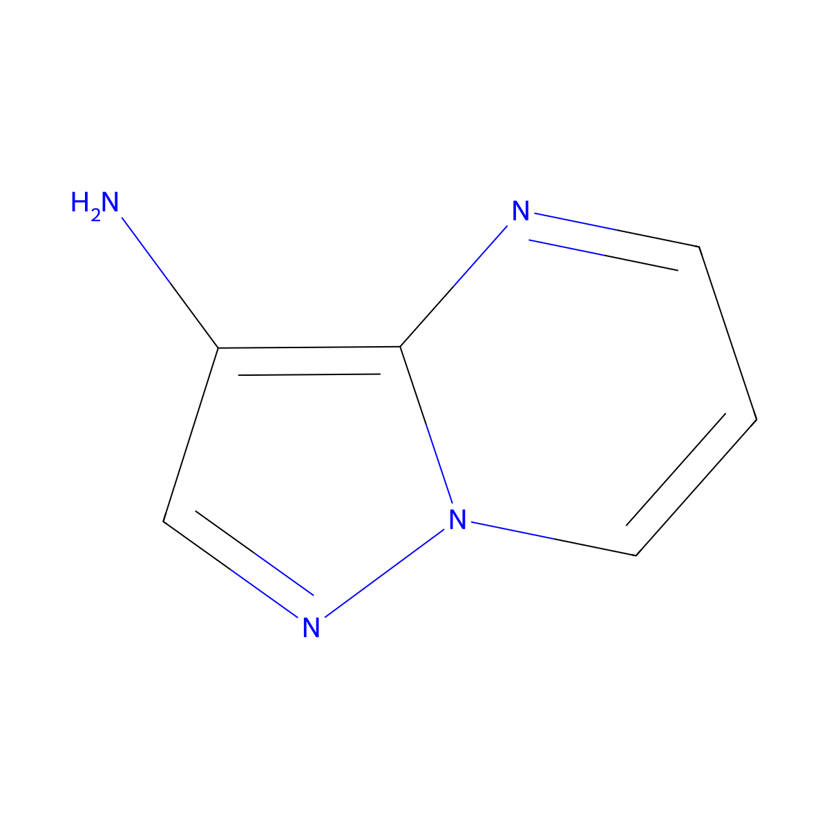 Pyrazolo[1,5-a]pyrimidin-3-amine molecular structure, CAS 232600-93-0
