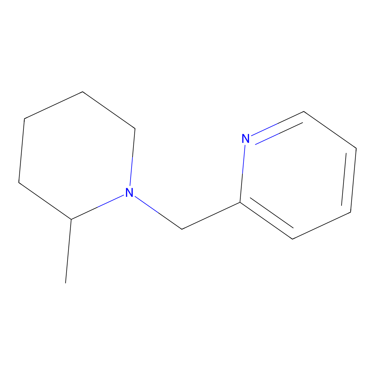 2-[(2-Methylpiperidin-1-yl)methyl]pyridine molecular structure, CAS 2326080-80-0