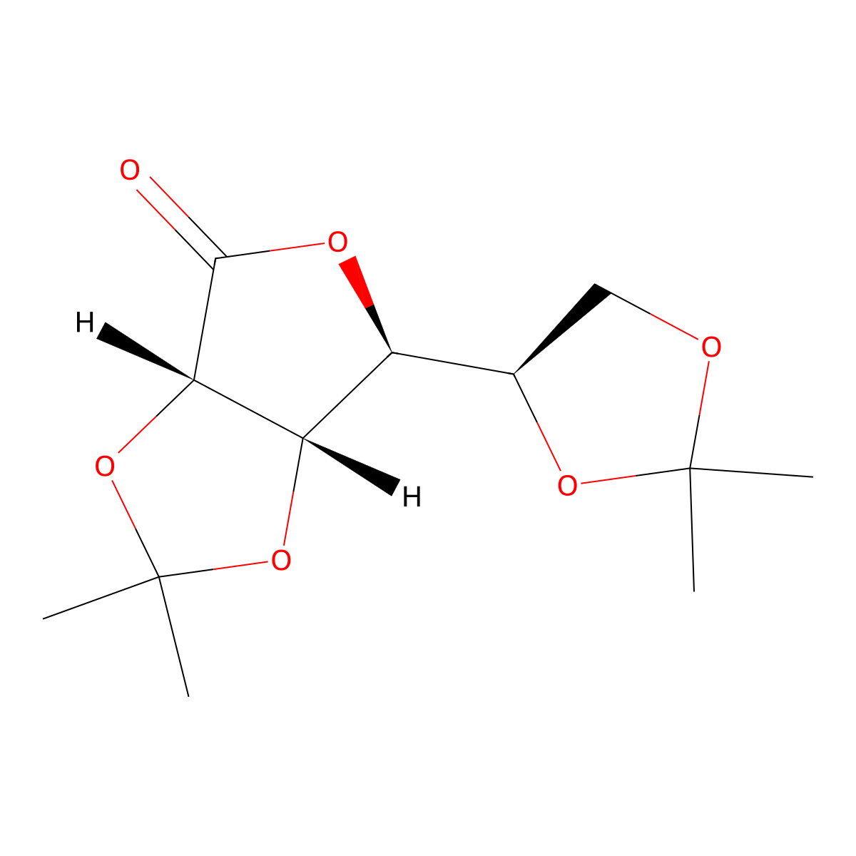 2,3:5,6-Di-O-isopropylidene-D-talonoic acid-1,4-lactone molecular structure, CAS 23262-80-8