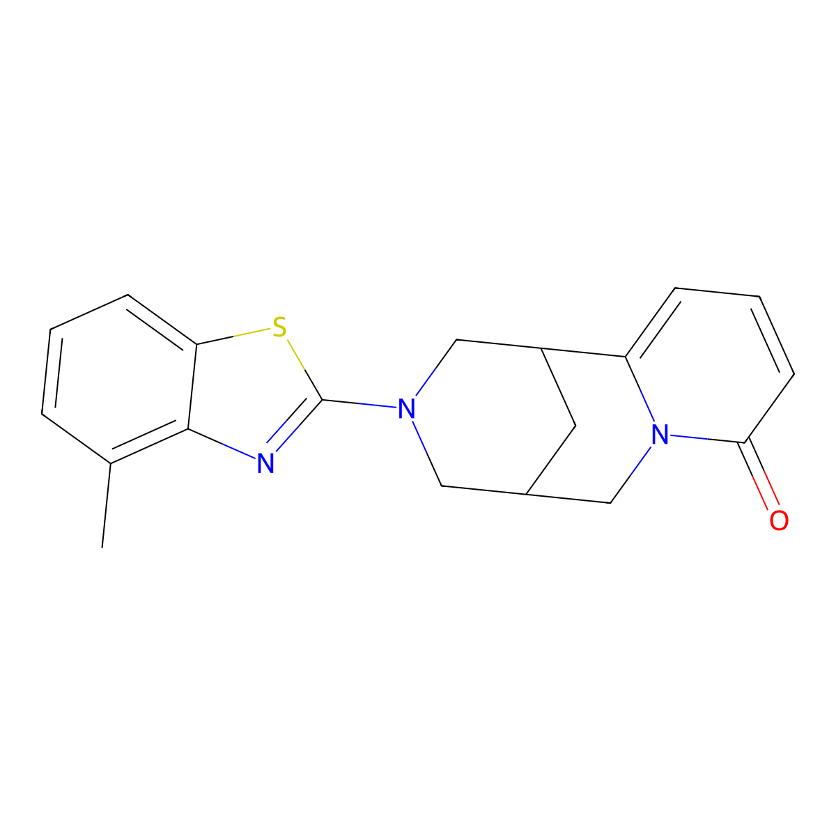 11-(4-Methyl-1,3-benzothiazol-2-yl)-7,11-diazatricyclo[7.3.1.0^{2,7}]trideca-2,4-dien-6-one molecular structure, CAS 2326263-67-4