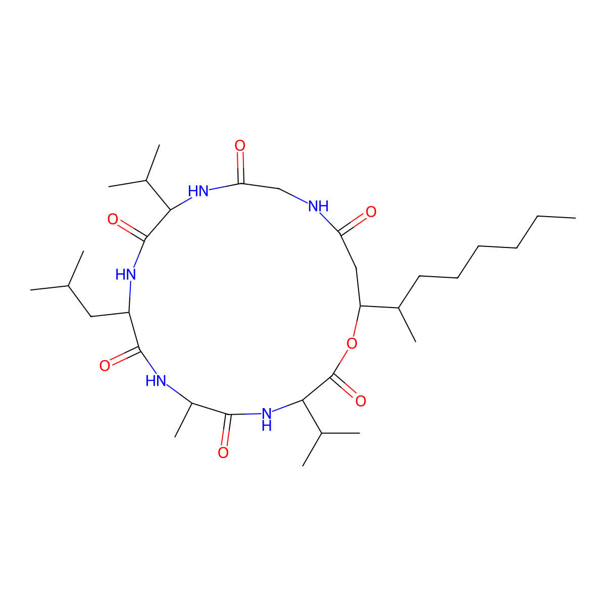 Chrysogeamide B molecular structure, CAS 2326436-94-4