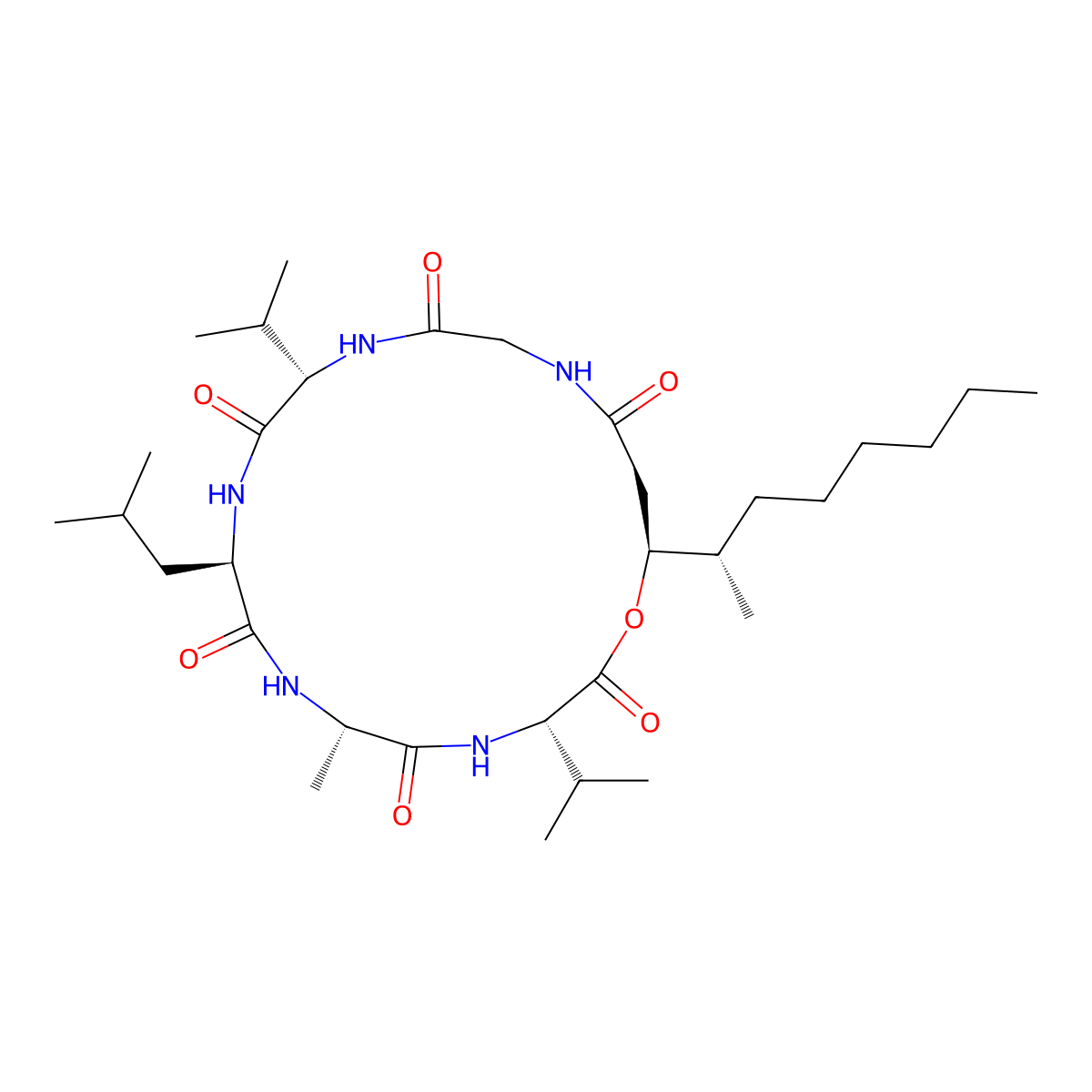 Chrysogeamide B molecular structure, CAS 2326436-94-4