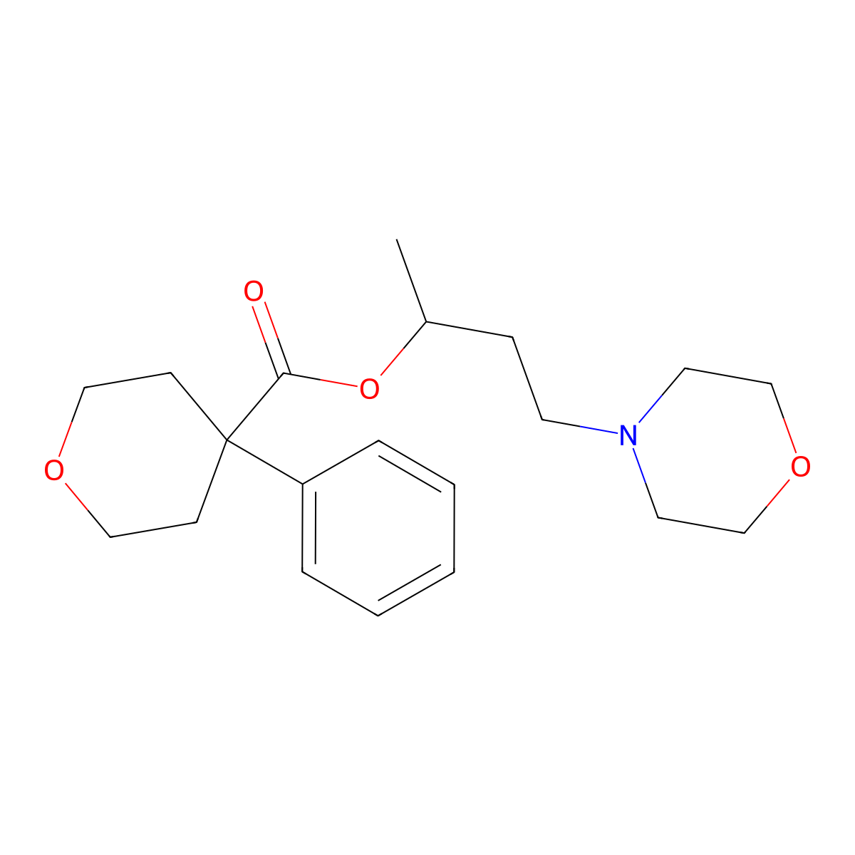 Fedrilate molecular structure, CAS 23271-74-1
