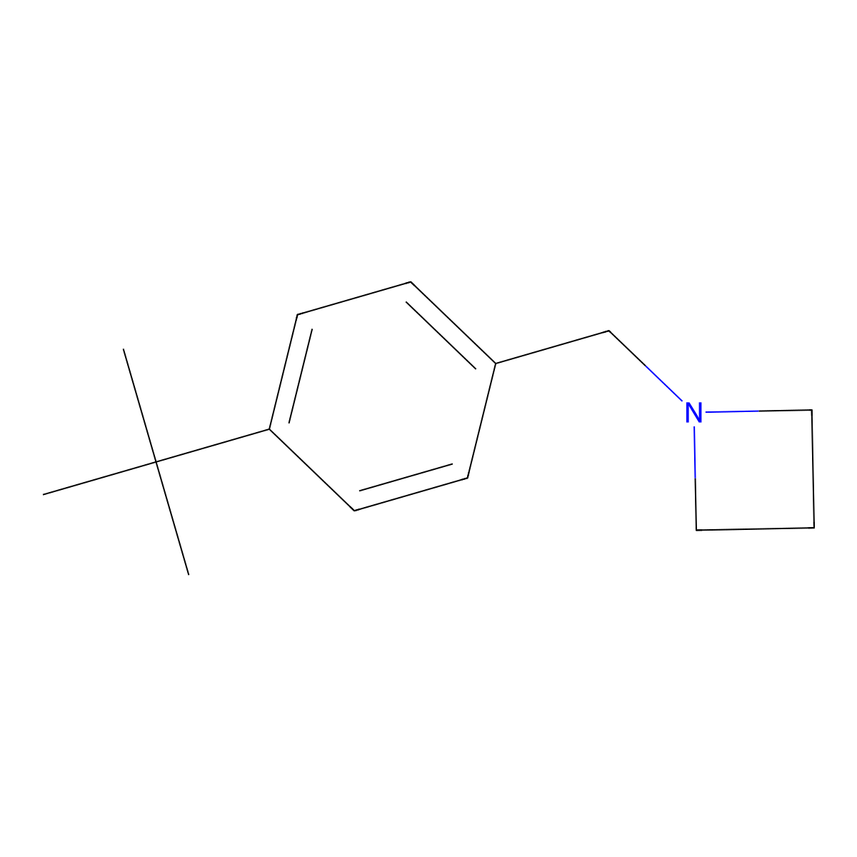 1-(4-(tert-Butyl)benzyl)azetidine molecular structure, CAS 2327345-34-4