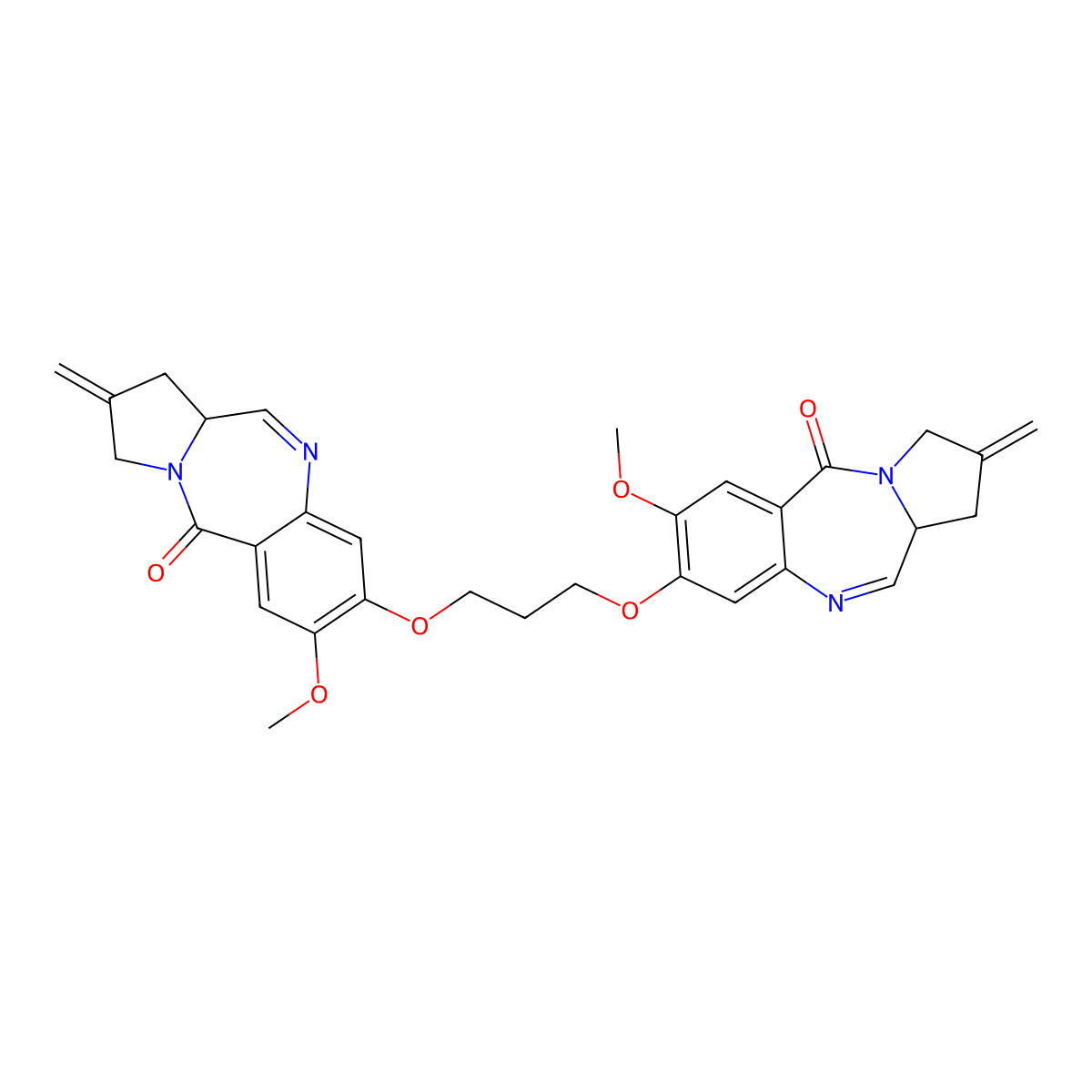 Sjg 136 molecular structure, CAS 232931-57-6