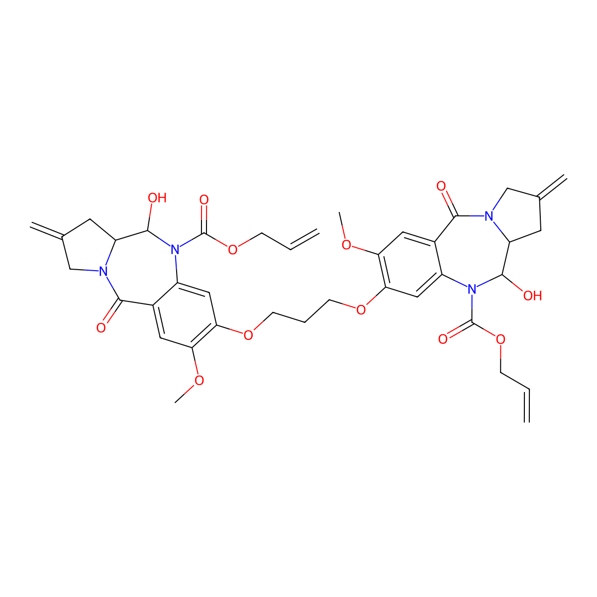 SJG-136 intermediate-1 molecular structure, CAS 232931-64-5