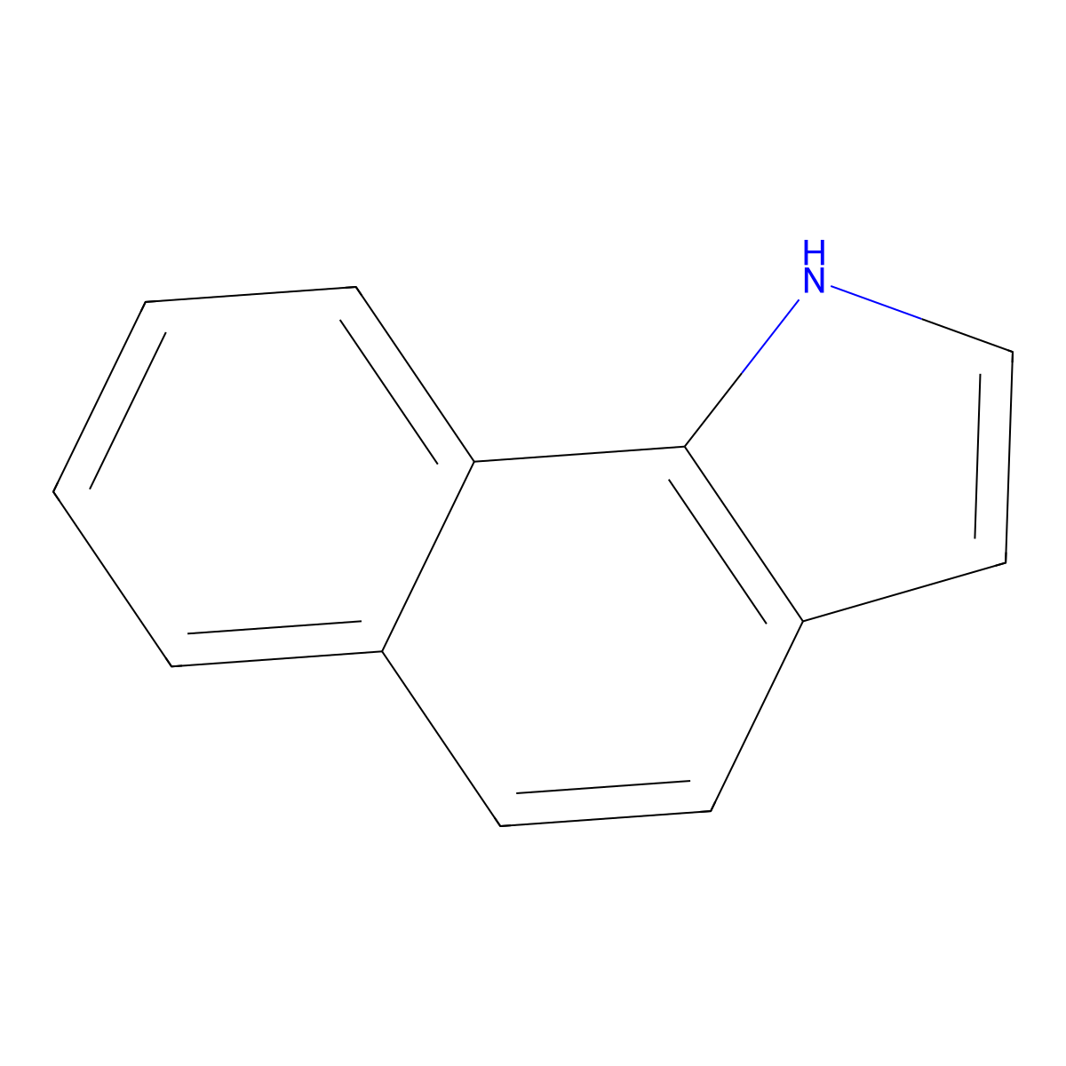 1H-Benzo(g)indole molecular structure, CAS 233-34-1