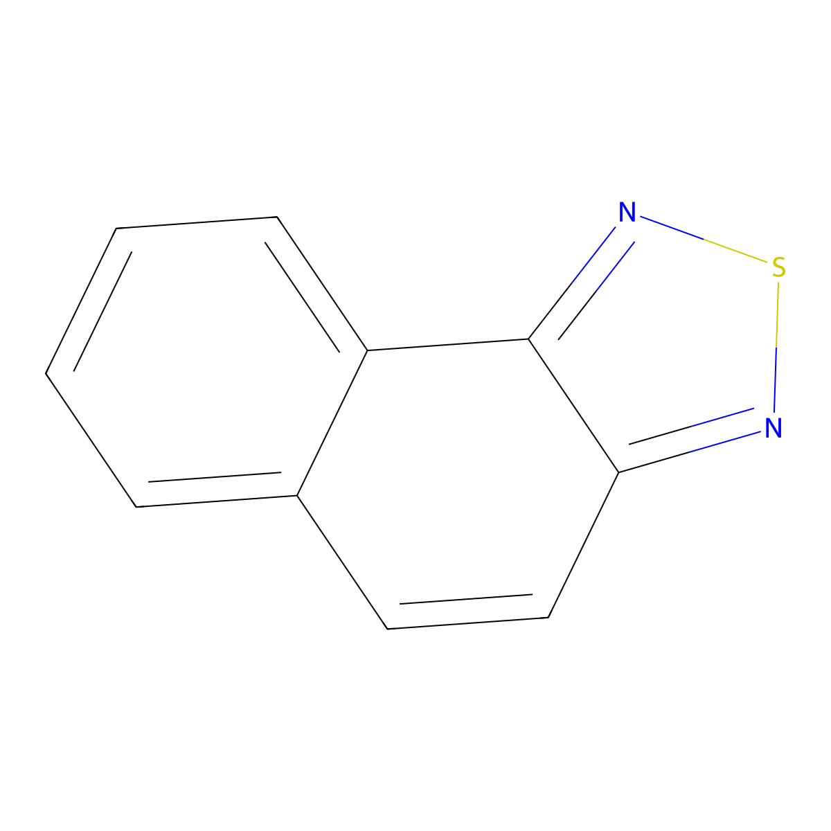 Naphtho[1,2-c][1,2,5]thiadiazole molecular structure, CAS 233-68-1