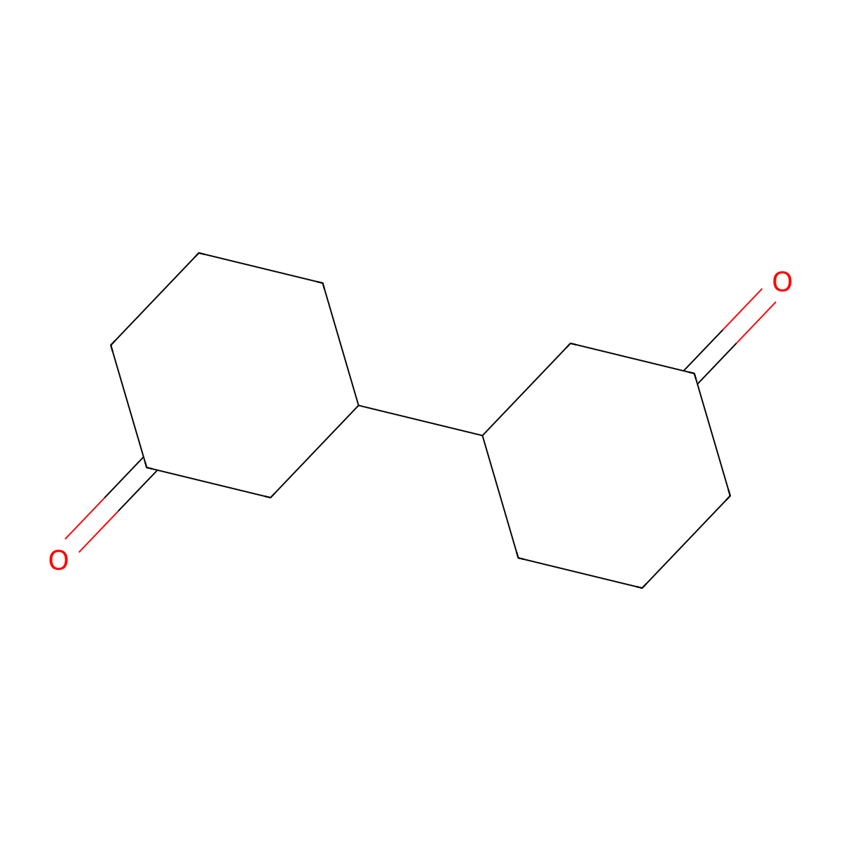 [1,1'-Bicyclohexyl]-3,3'-dione molecular structure, CAS 23304-58-7