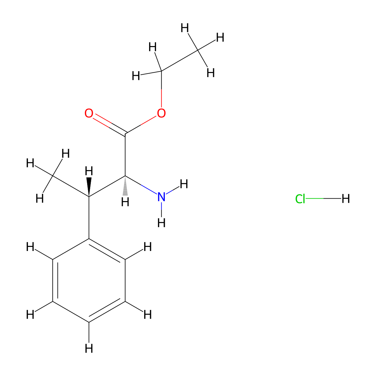 Ethyl (2S,3S)-2-amino-3-phenylbutanoate hydrochloride molecular structure, CAS 2331212-06-5