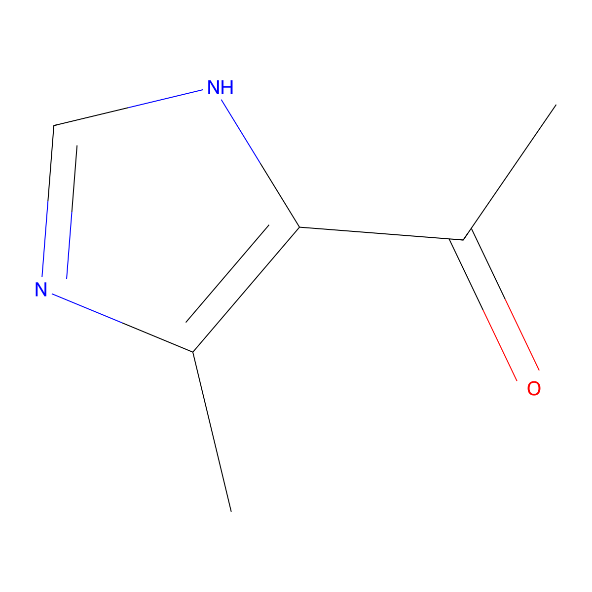 1-(5-Methyl-1H-imidazol-4-yl)ethan-1-one molecular structure, CAS 23328-91-8