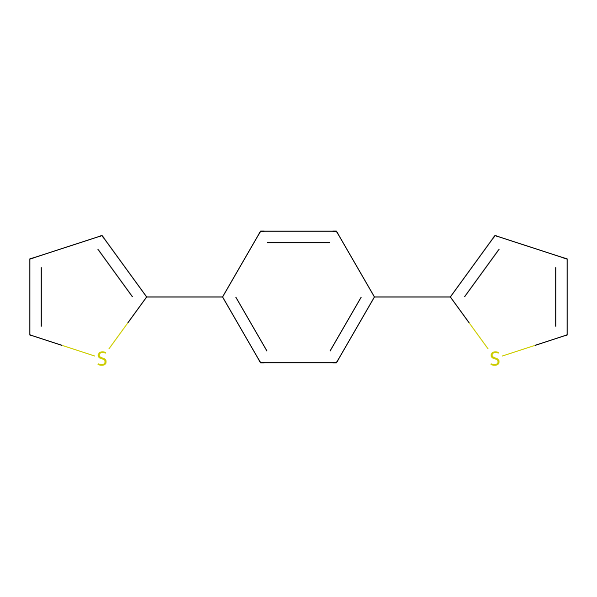 2-(4-(Thien-2-yl)phenyl)thiophene molecular structure, CAS 23354-94-1