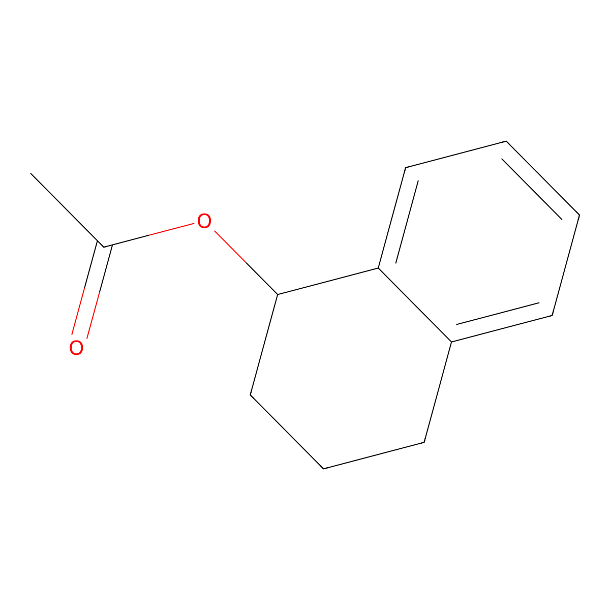1-Acetoxytetralin molecular structure, CAS 23357-51-9