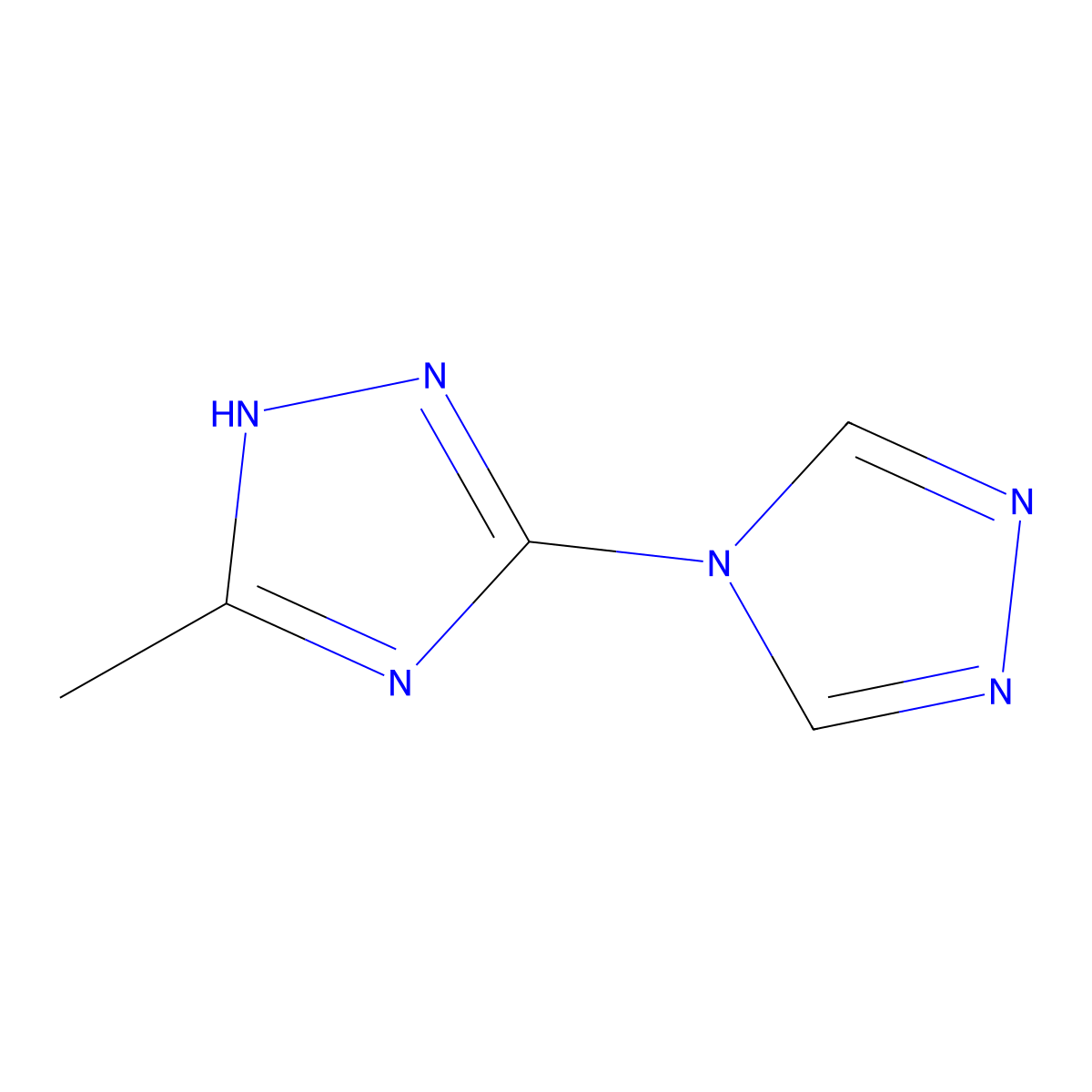 5-Methyl-2H-3,4'-bi-1,2,4-triazole molecular structure, CAS 233600-06-1