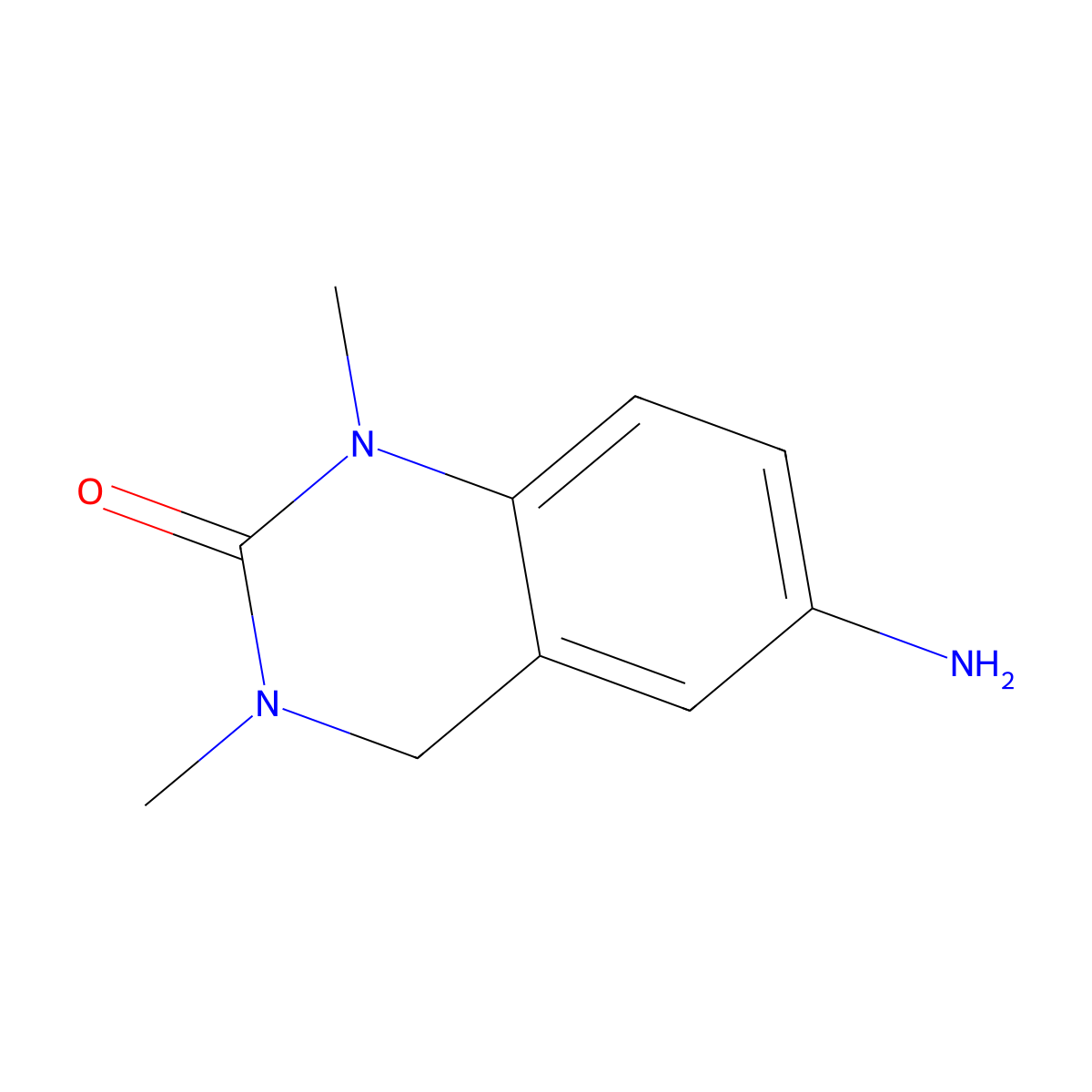 6-Amino-3,4-dihydro-1,3-dimethyl-2(1H)quinazolinone molecular structure, CAS 233775-53-6