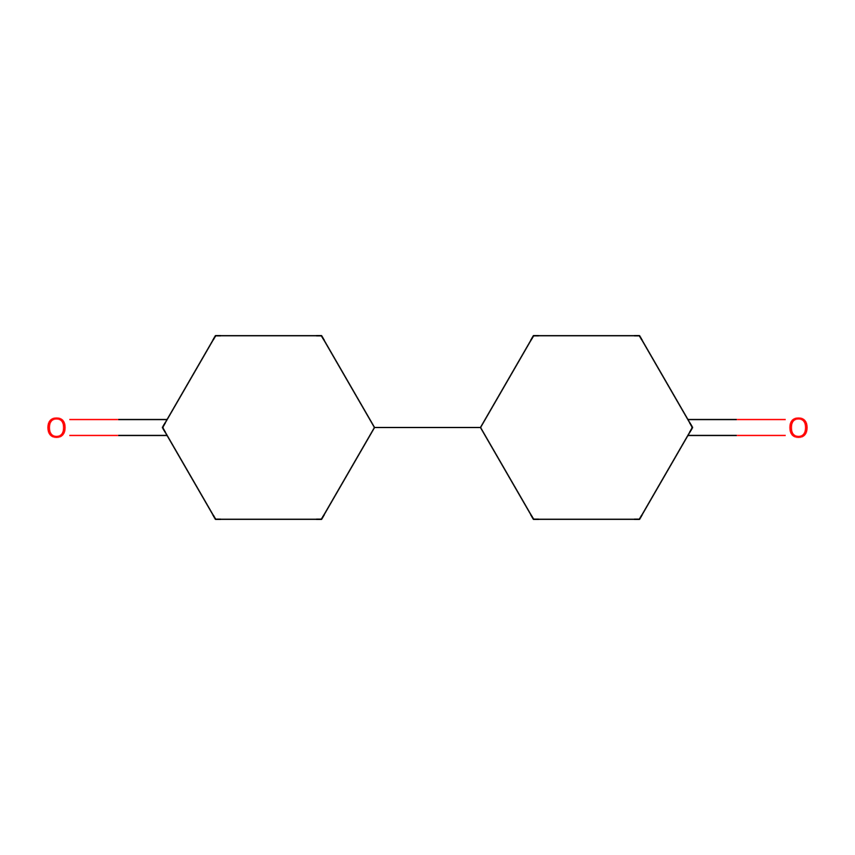 (1,1'-Bicyclohexyl)-4,4'-dione molecular structure, CAS 23391-99-3