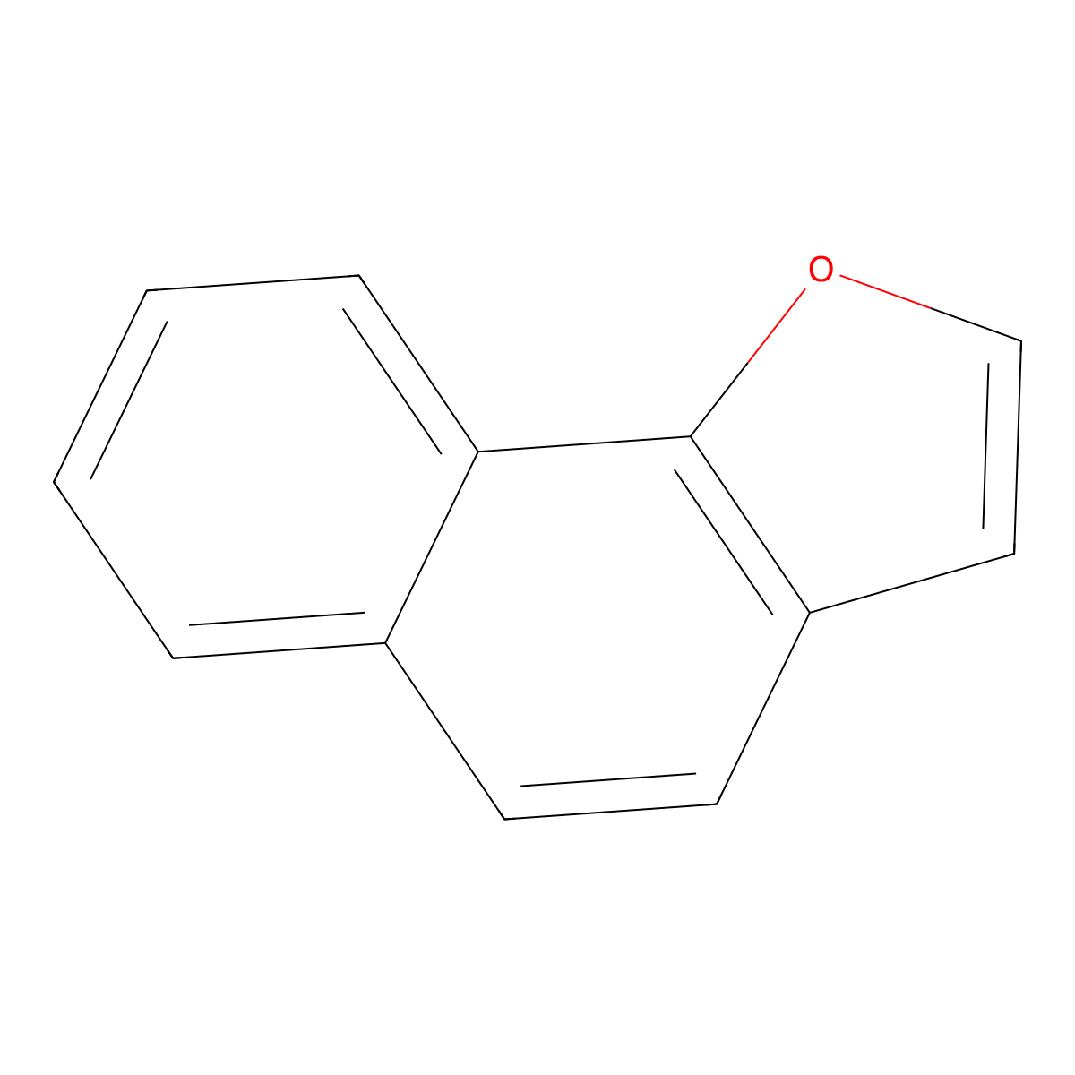 Naphtho(1,2-b)furan molecular structure, CAS 234-03-7