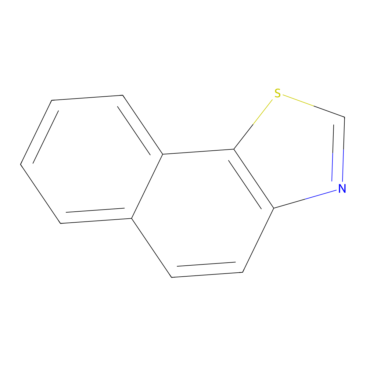 Naphtho[2,1-d]thiazole molecular structure, CAS 234-47-9