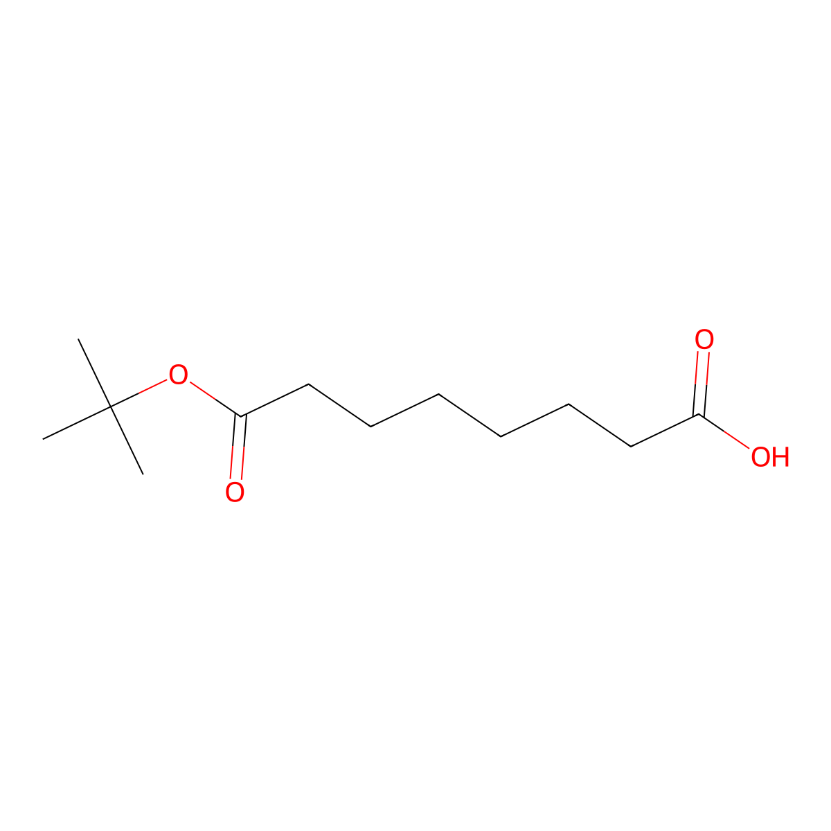 8-(tert-Butoxy)-8-oxooctanoic acid molecular structure, CAS 234081-94-8