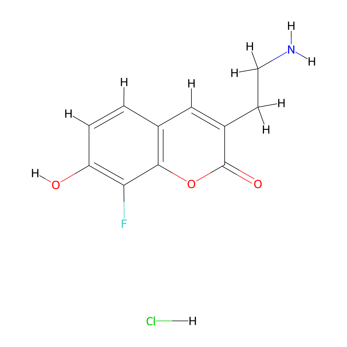 FFN270 hydrochloride molecular structure, CAS 2341841-05-0