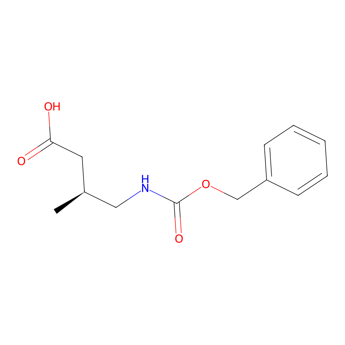 (3S)-4-{[(benzyloxy)carbonyl]amino}-3-methylbutanoic acid molecular structure, CAS 2341904-12-7